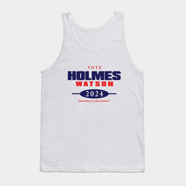 Holmes Watson 2024 Tank Top by MindsparkCreative